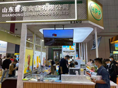 In 2021, customers participated in Shanghai International Food Exhibition